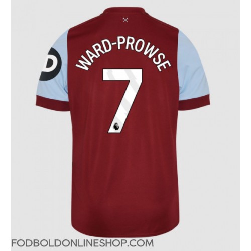 West Ham United James Ward-Prowse #7 Hjemmebanetrøje 2023-24 Kortærmet